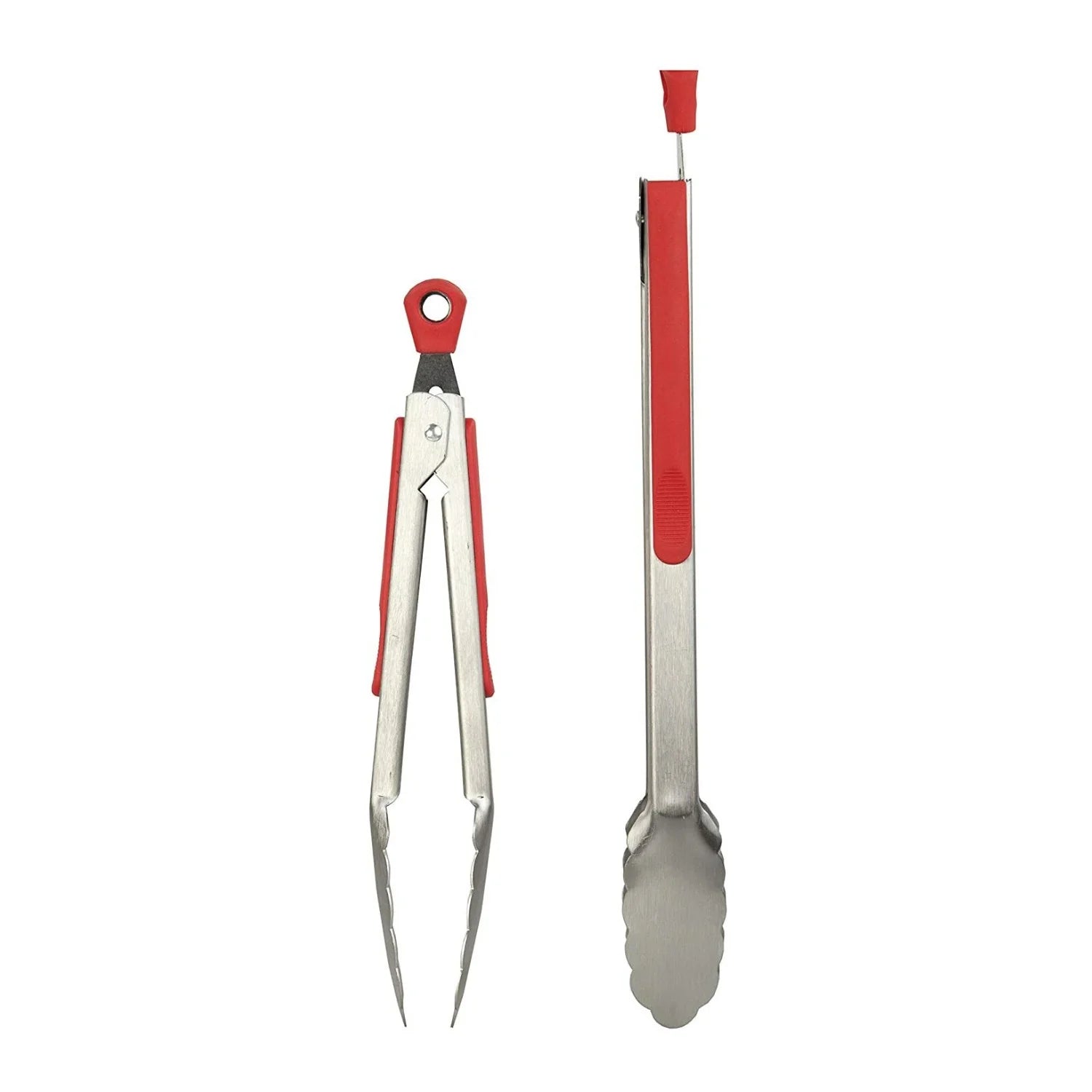 EB-CC15 Indoor Electric Grill with Silicone Handle Tongs Set and Spatula Set