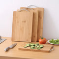 Kitchen Bamboo Cutting Board Large Rectangular Cutting Board Thickened Solid Wood Cutting Board Fruit Cutting Board