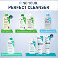 Foaming Facial Cleanser, Daily Face Wash for Oily Skin with Hyaluronic Acid, Ceramides, and Niacinamide, Fragrance Free, 16 Fluid Ounce