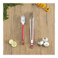 EB-CC15 Indoor Electric Grill with Silicone Handle Tongs Set and Spatula Set
