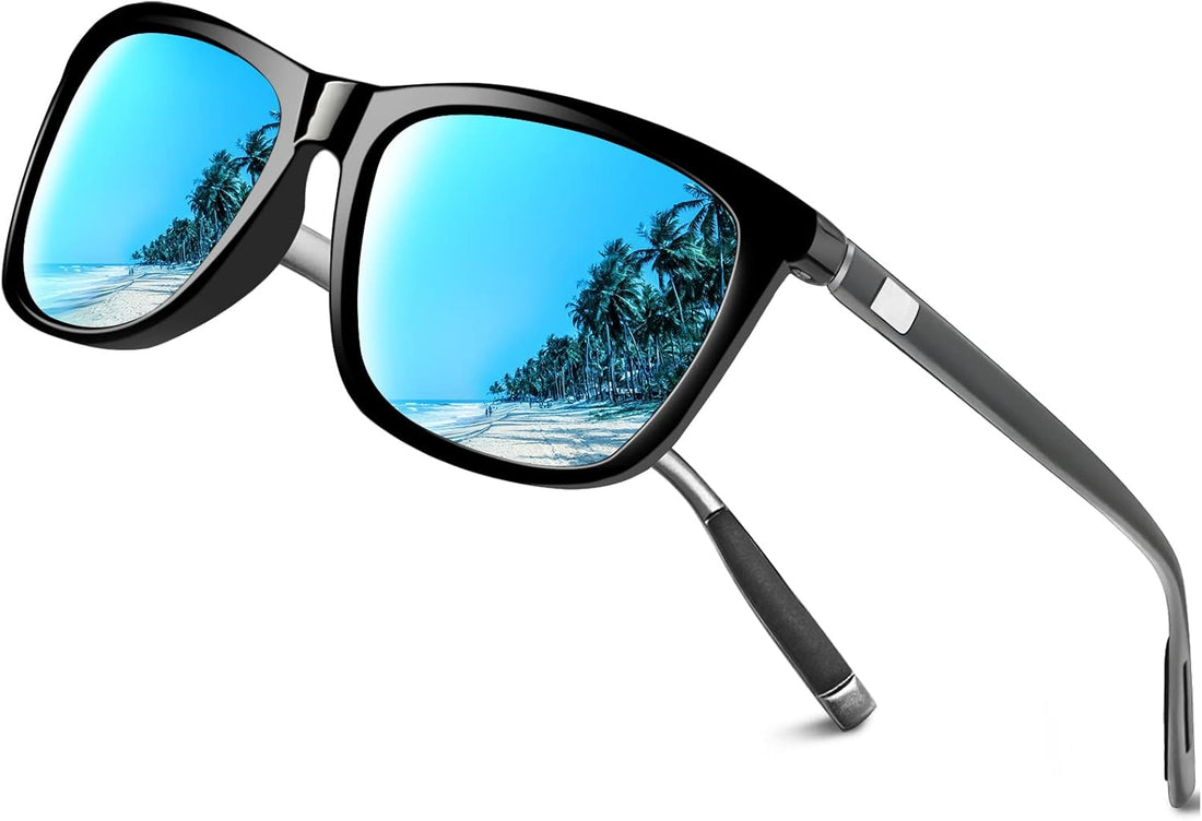 Polarized Sunglasses for Men Women UV400 Classic Square Design Sun Glasses Fashion Shades