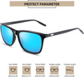Polarized Sunglasses for Men Women UV400 Classic Square Design Sun Glasses Fashion Shades