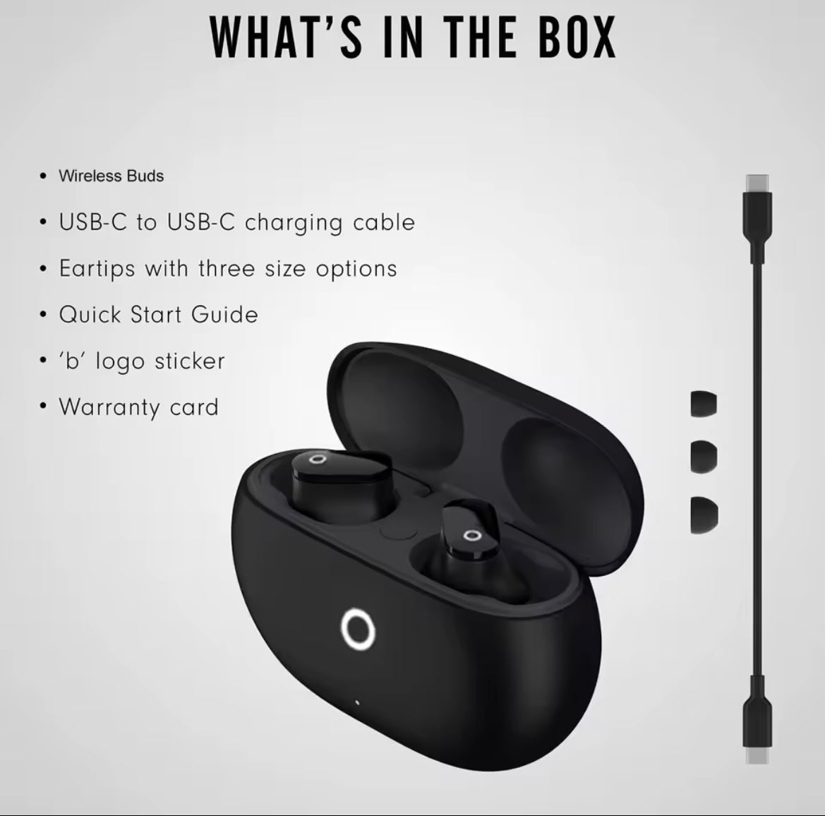 Wireless Bluetooth 5.3 HiFi Earbuds w/ Noise Canceling