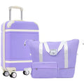 Vintage 3-Piece Hardshell Luggage Set with TSA Lock​