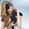 Memory Foam Sleep Mask for Travel | 3D Blackout Eye Mask
