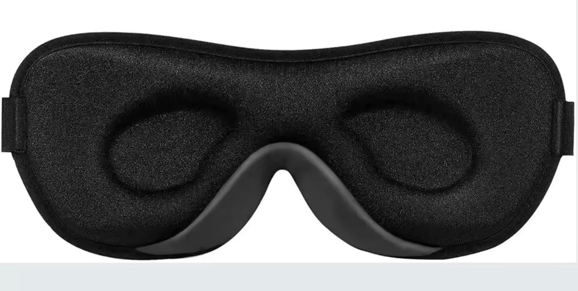Memory Foam Sleep Mask for Travel | 3D Blackout Eye Mask