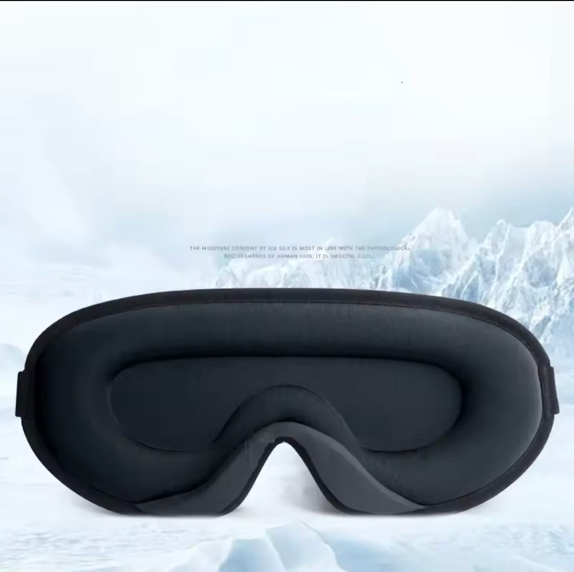 Memory Foam Sleep Mask for Travel | 3D Blackout Eye Mask