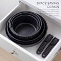 15-Piece Stackable Nonstick Cookware Set 