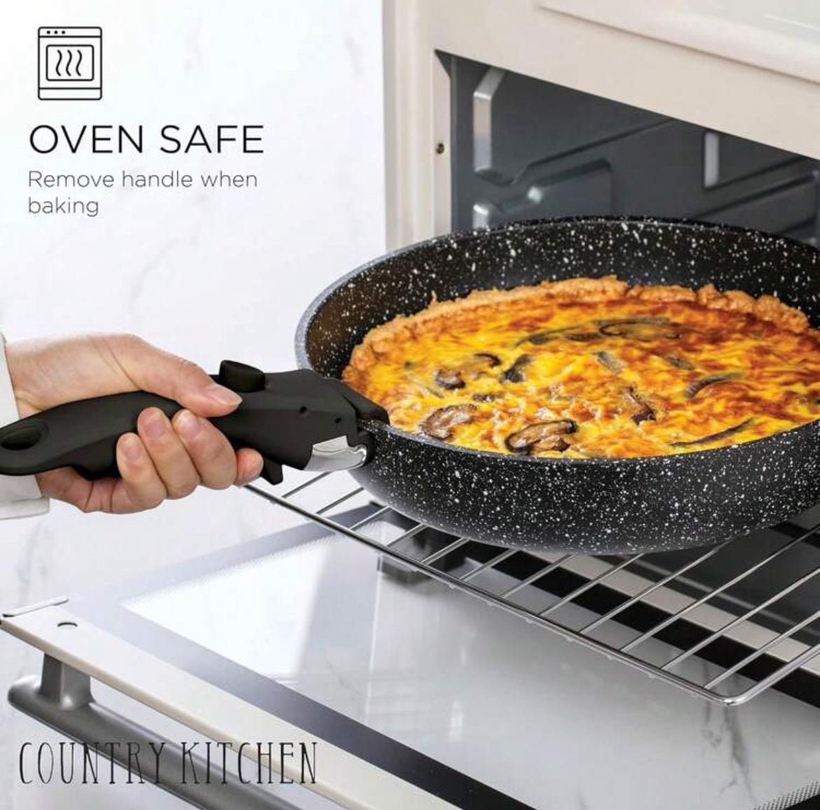 15-Piece Stackable Nonstick Cookware Set 
