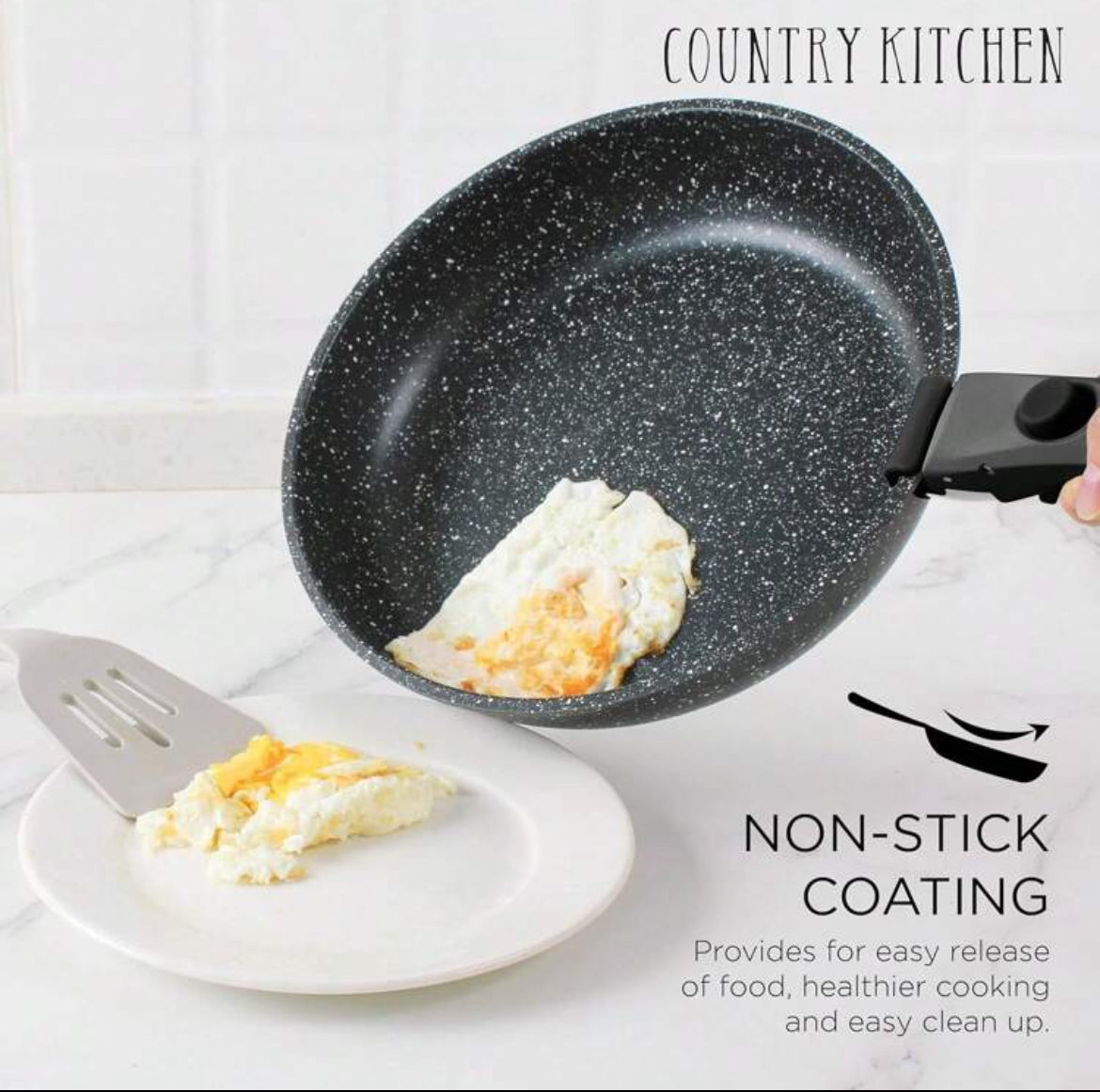 15-Piece Stackable Nonstick Cookware Set 