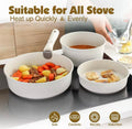 17 Piece Sensarte Pots and Pans Set 