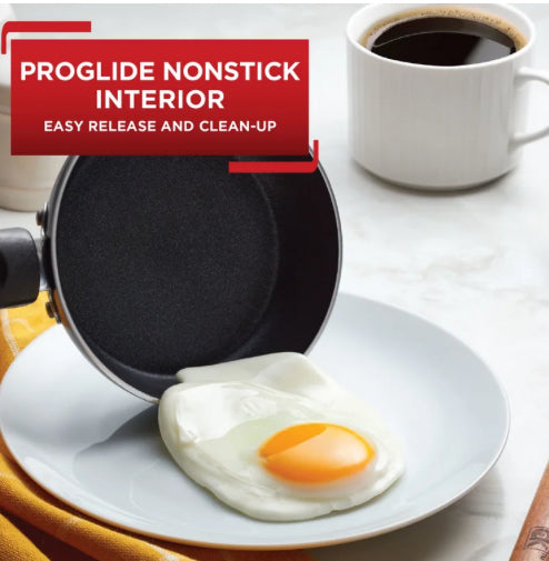 ​Nonstick Mini Egg Frying Pan with Lid – T-fal 4.5 
