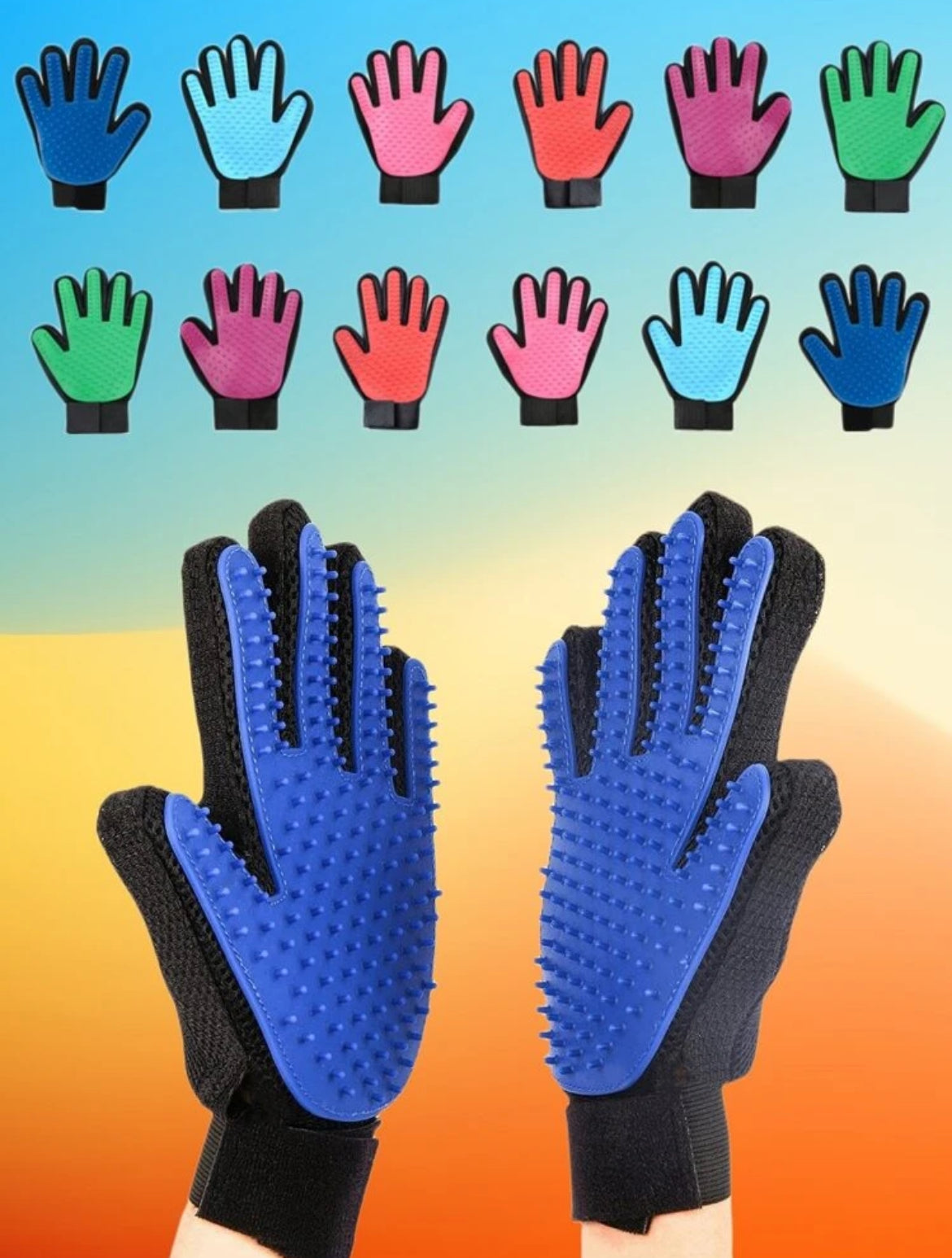 Pet Deshedding Glove – Cat & Dog Grooming