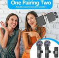 Mini Wireless Microphone for iPhone & Android