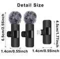 Mini Wireless Microphone for iPhone & Android