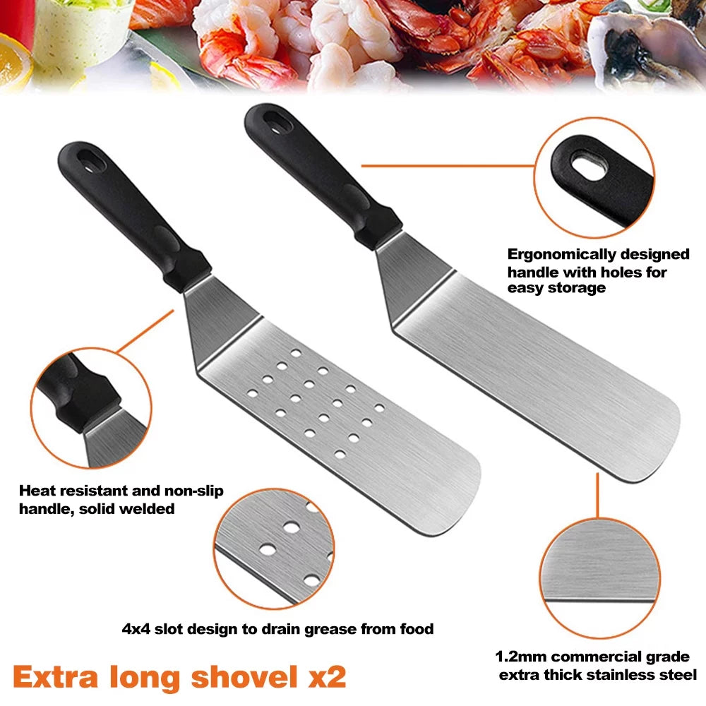 30 Pcs Griddle Accessories Kit BBQ Set Grilling Tool Kit for Blackstone Griddle Accessories